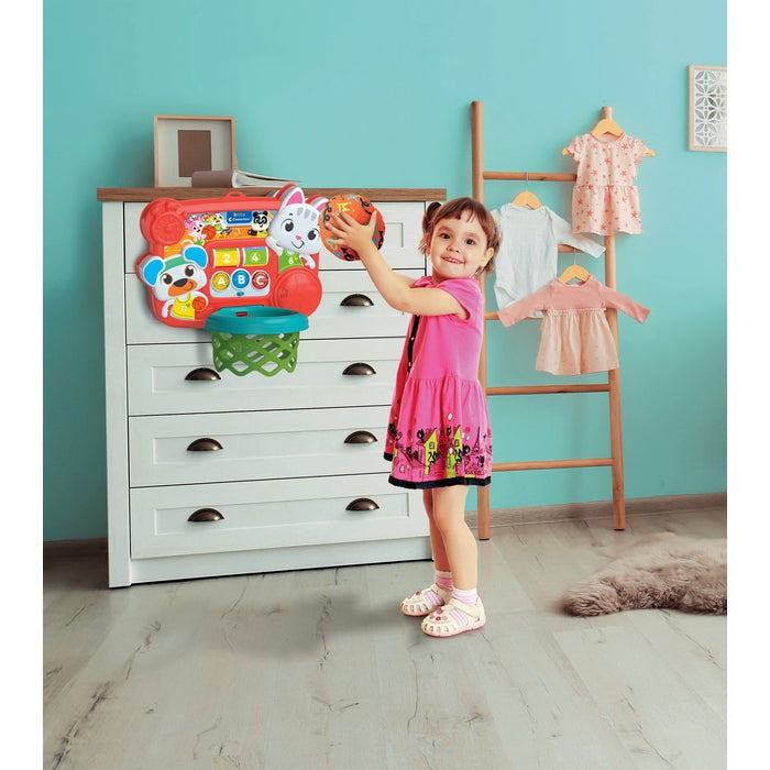 baby-clementoni-panier-mire-et-tire-interactif-avec-ballon image 4
