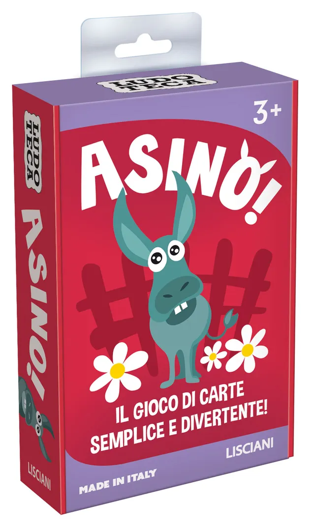 lisciani-ludoteca-le-carte-dei-bambini-asino-jeu-de-cartes image 1