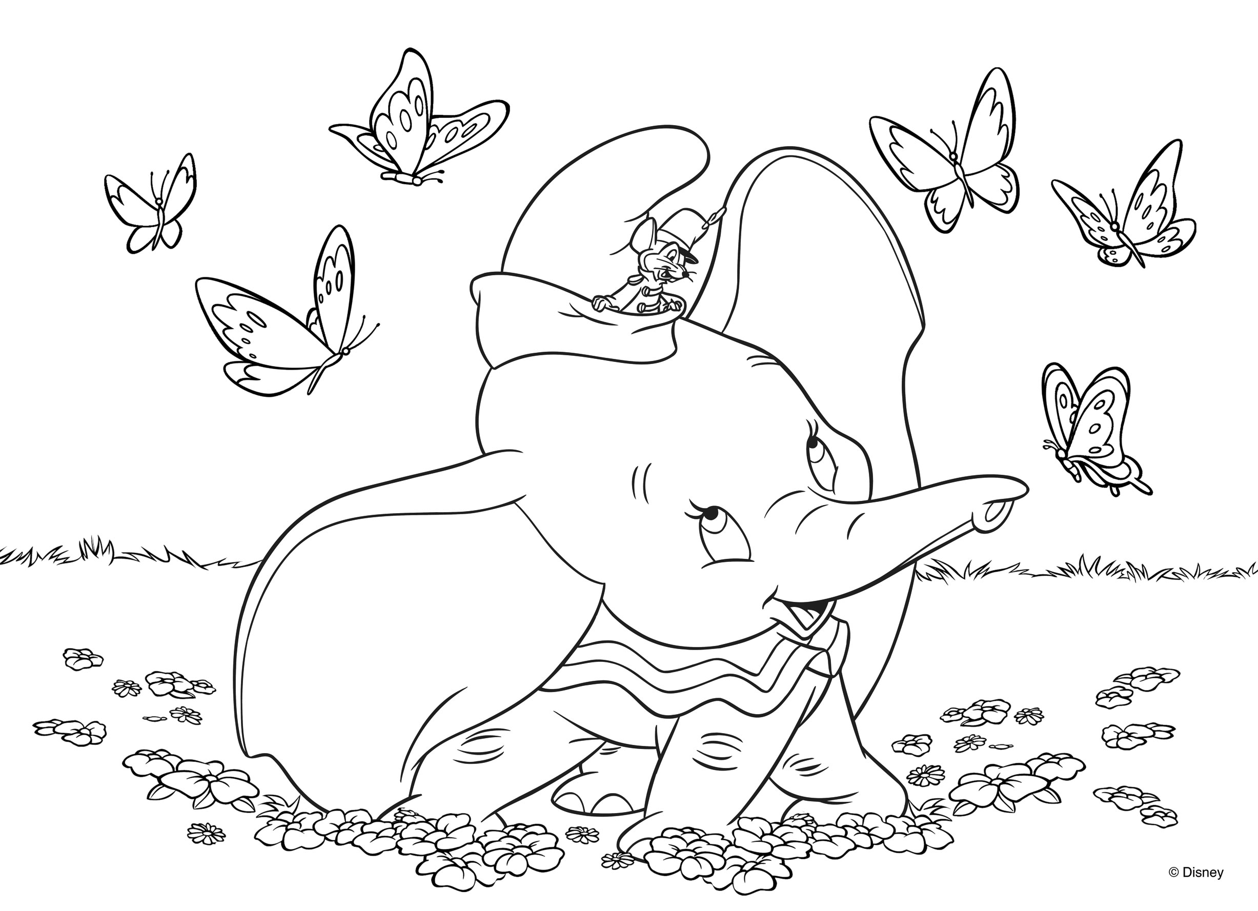 lisciani-disney-puzzle-double-face-maxi-floor-35-dumbo image 3