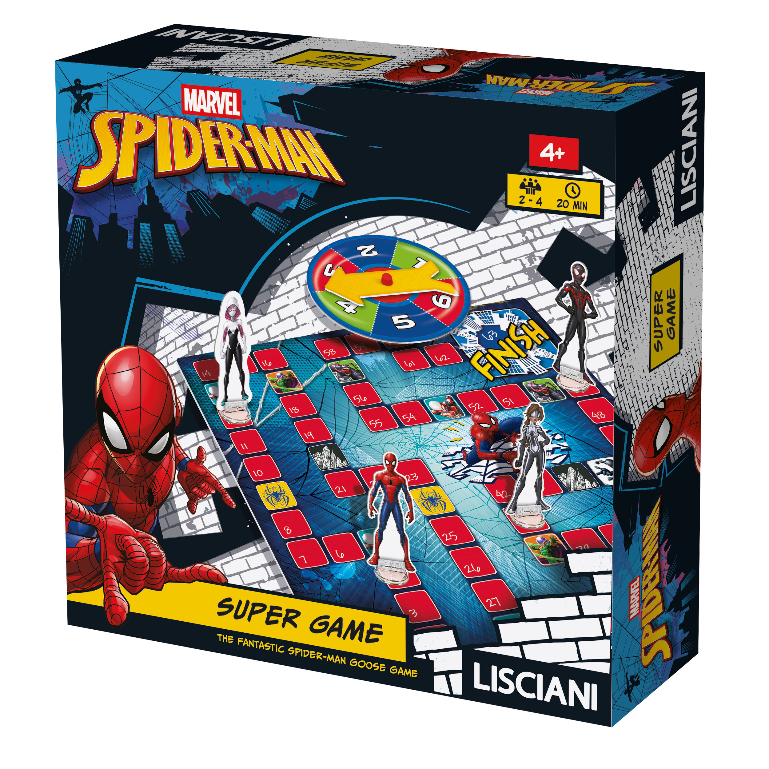 lisciani-spider-man-super-game-jeu-de-l-oie image 1