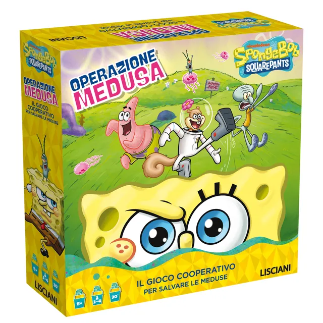 lisciani-spongebob-operazione-medusa-jeu-de-soci-t-coop-ratif image 1