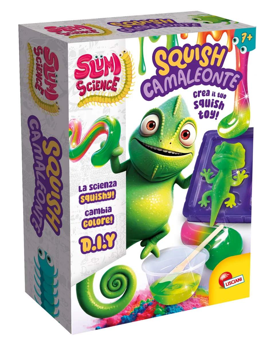 lisciani-slumi-science-pocket-squish-camaleonte-kit-squishy-change-de-couleur image 1