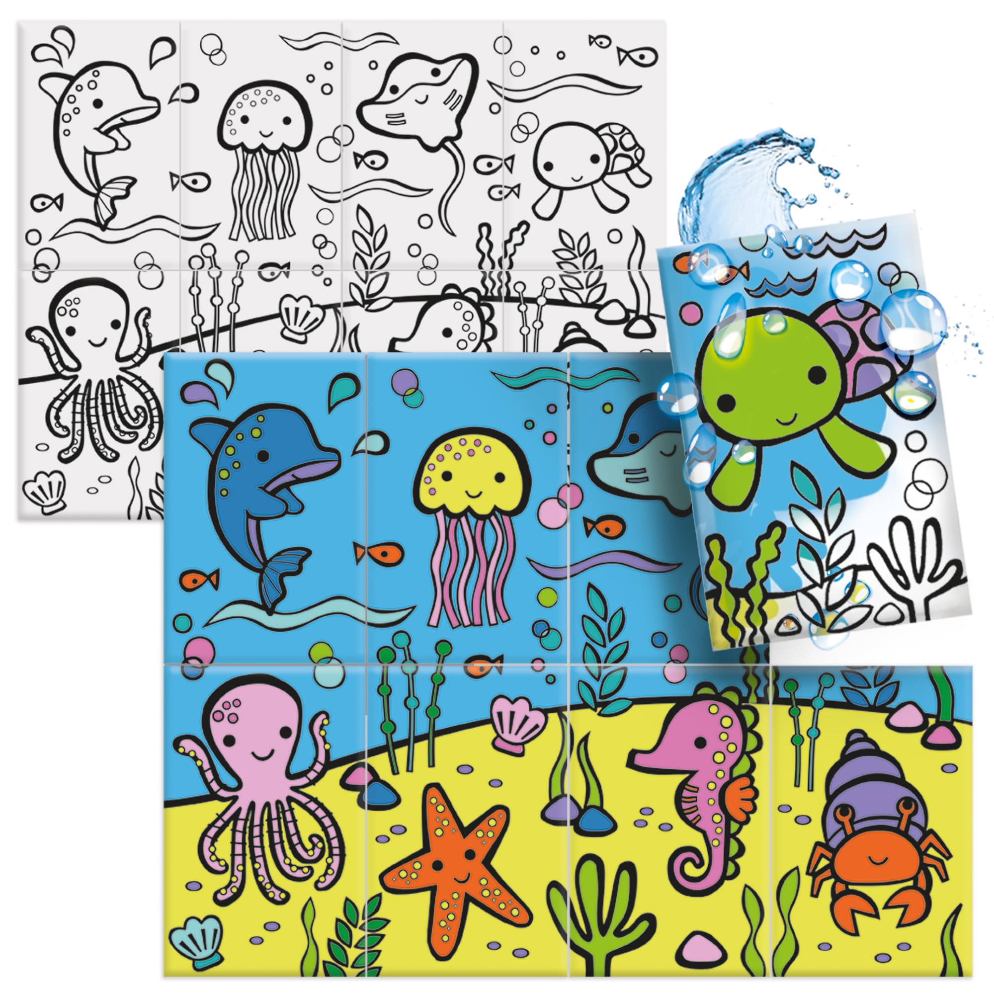 headu-flashcards-baby-bath-cartes-ducatives-magiques-pour-le-bain-1-3-ans image 2