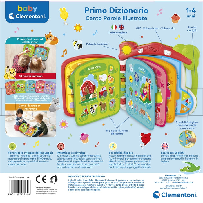 clementoni-baby-primo-dizionario-cento-parole-illustrate-livre-parlant-interacti image 7