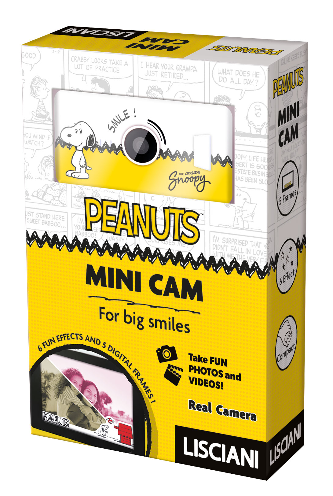 lisciani-peanuts-mini-cam-mini-appareil-photo-num-rique-porte-cl-s image 3