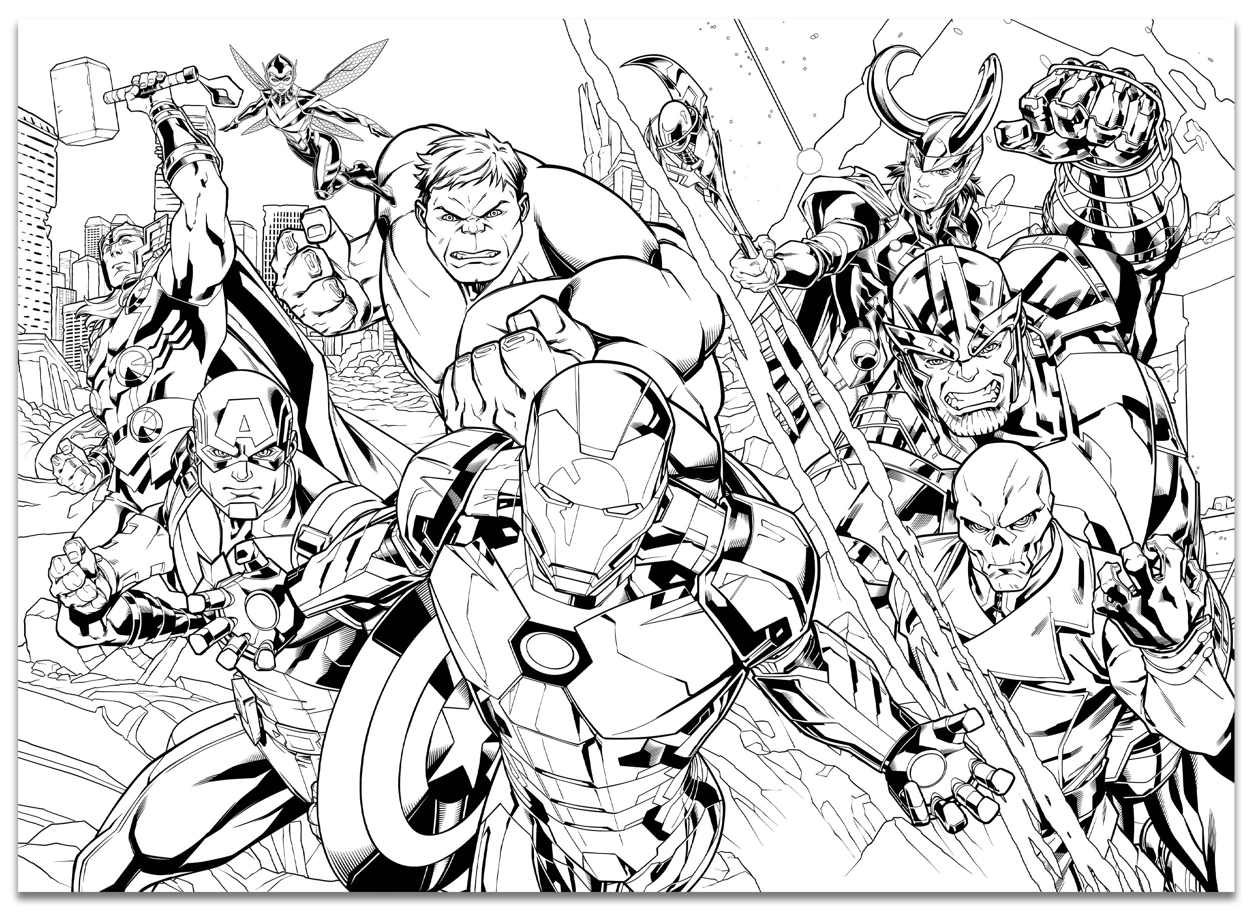 lisciani-marvel-puzzle-df-maxi-floor-108-avengers image 3