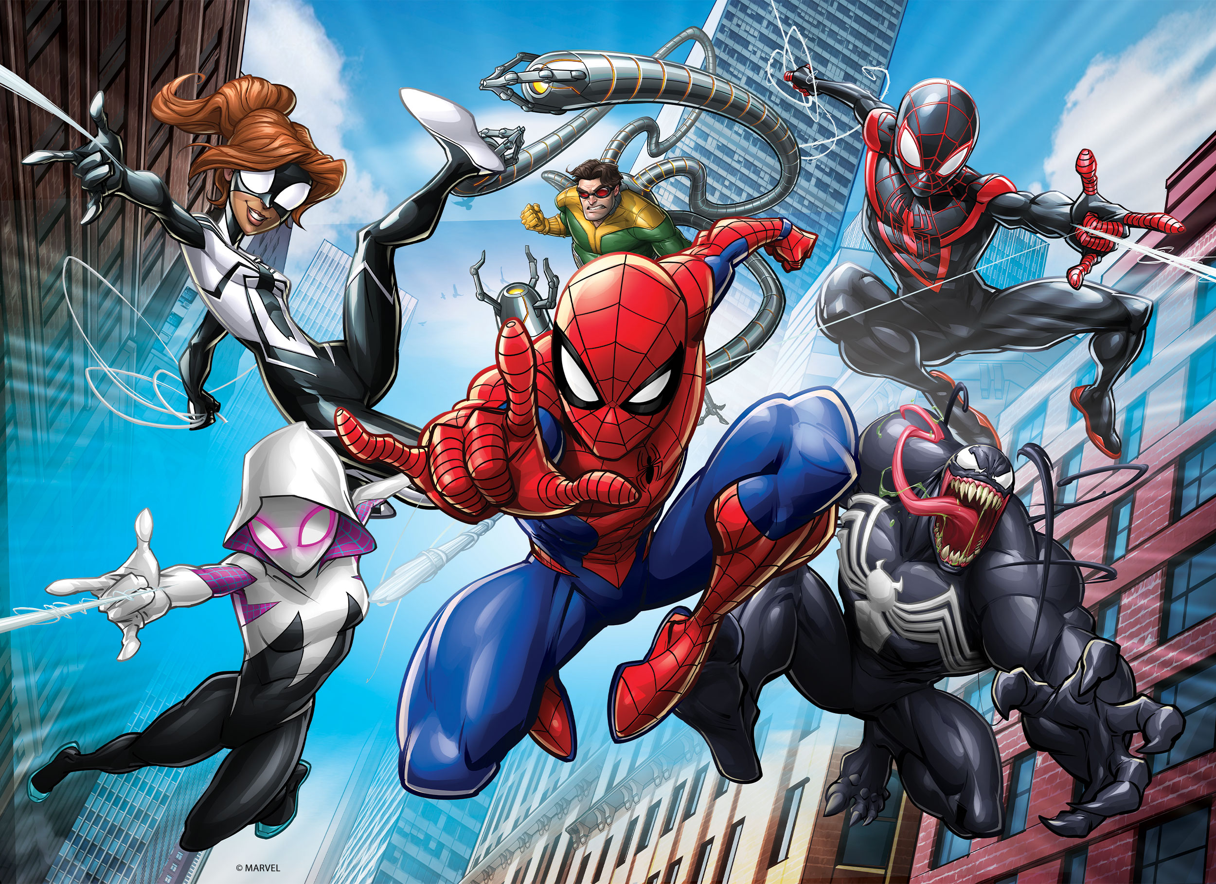 lisciani-marvel-puzzle-double-face-m-plus-48-spider-man image 2