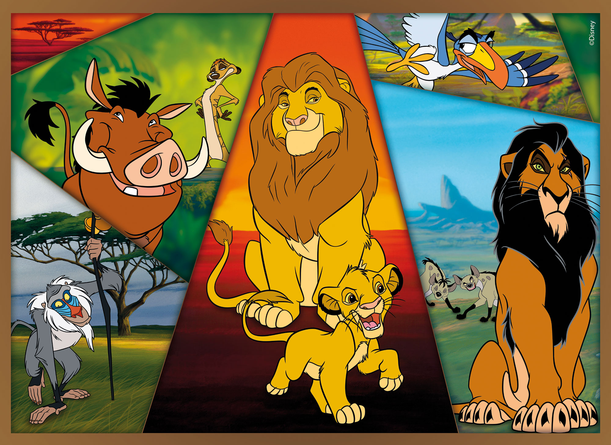 lisciani-disney-puzzle-maxifloor-4-x-48-le-roi-lion image 5