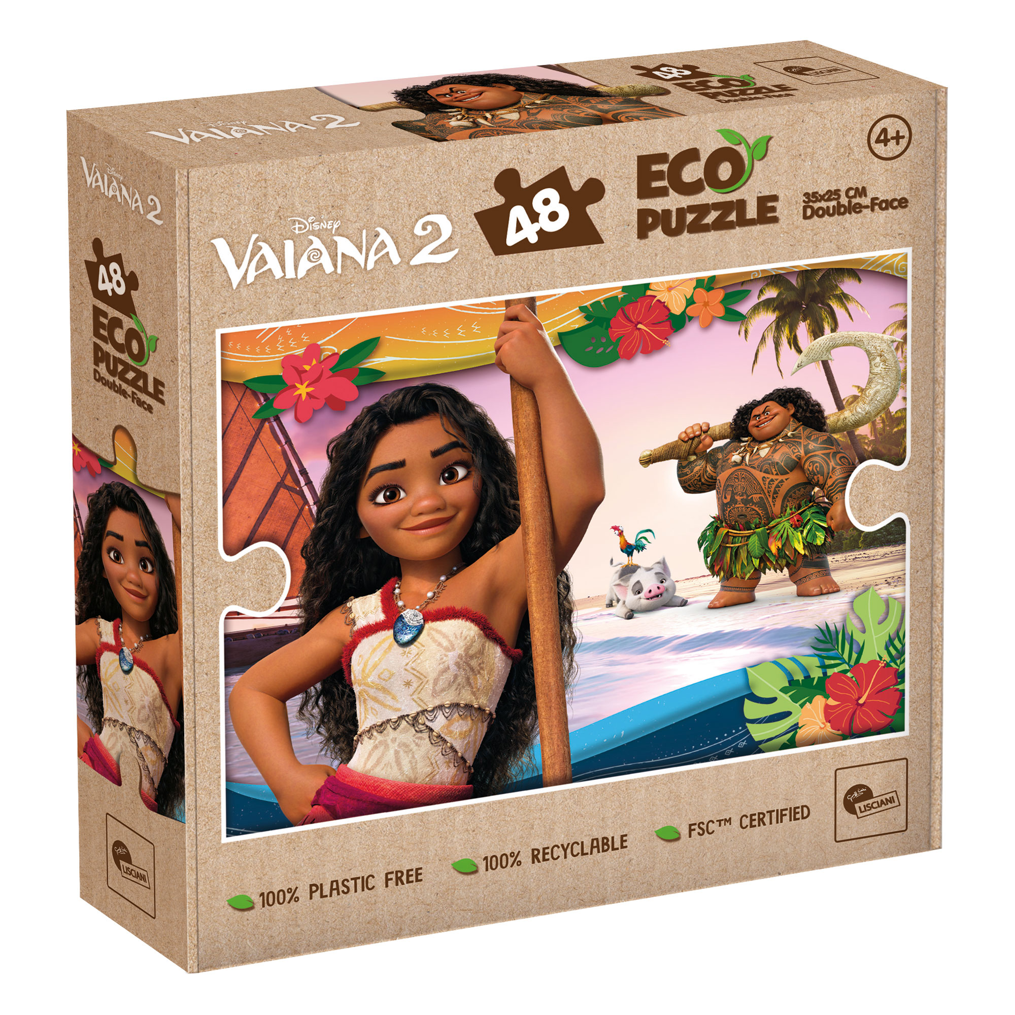 lisciani-disney-eco-puzzle-mini-df-48-vaiana-2-oceania-2 image 1
