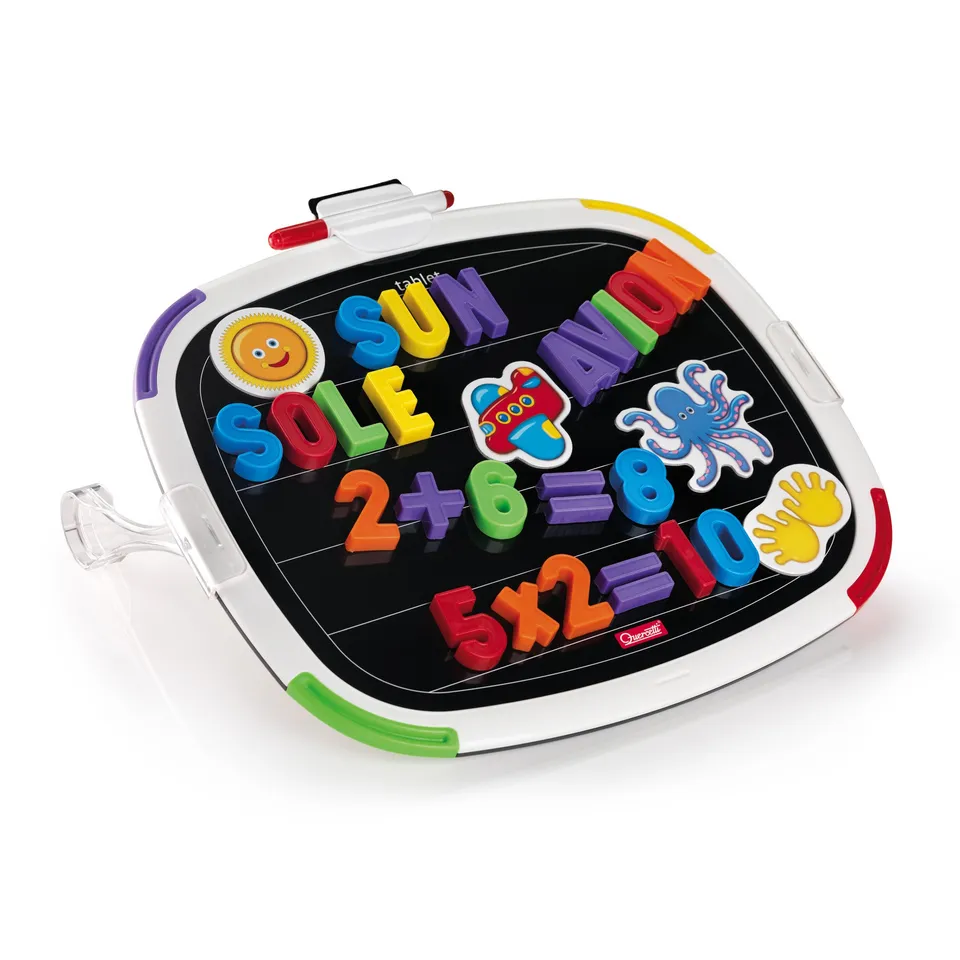 quercetti-5341-tablette-magn-tique-lettres-et-chiffres-double-face image 1
