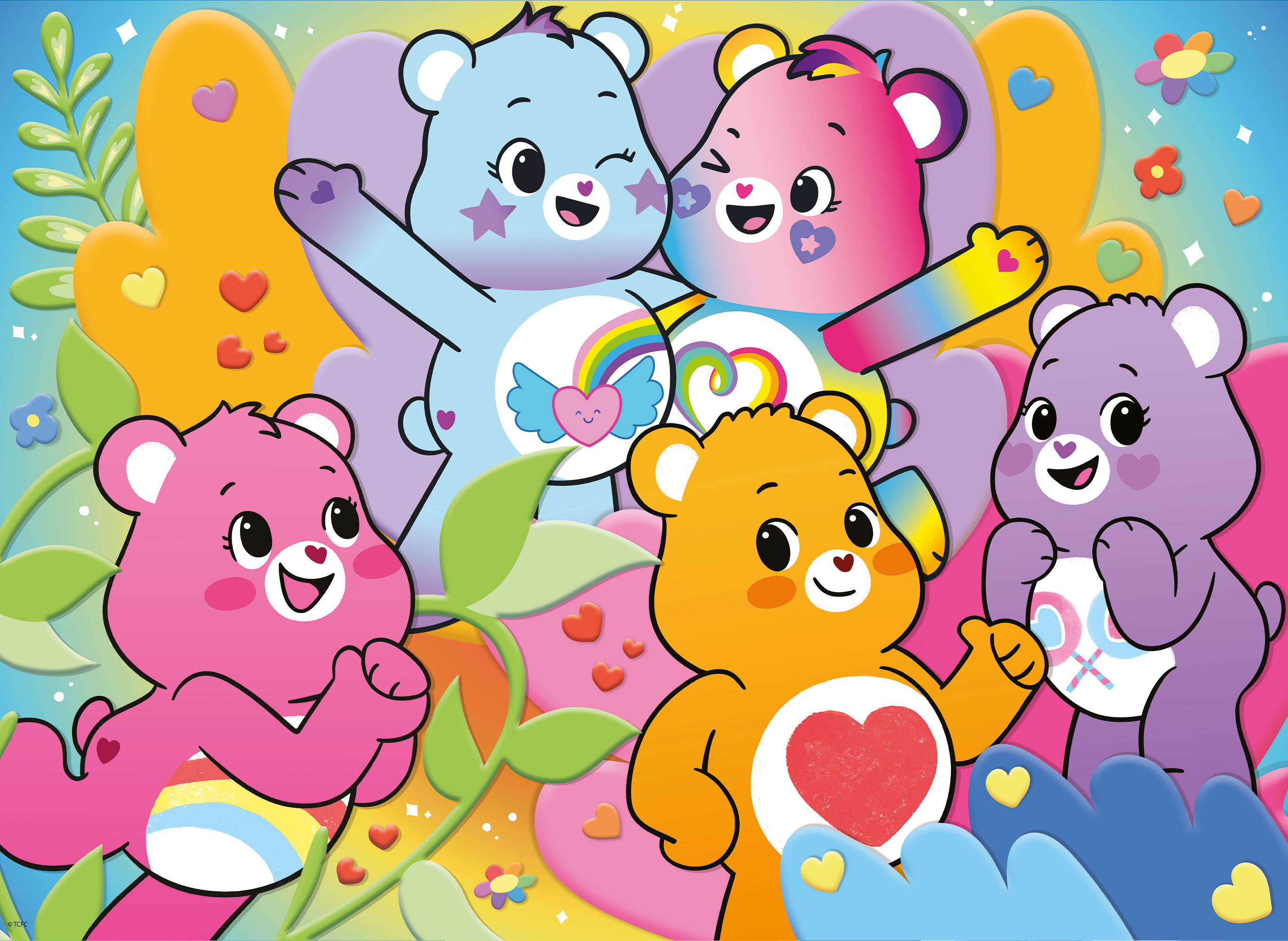 lisciani-bisounours-puzzle-df-maxifloor-24-pi-ces-colorier image 2