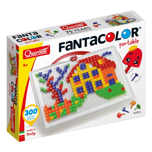 quercetti-fantacolor-portable-large-mosa-que-300-pions-3-6-ans image 1