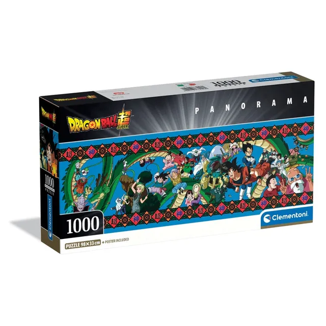 clementoni-puzzle-dragon-ball-1000-pi-ces-98-x-33-cm-adulte image 1