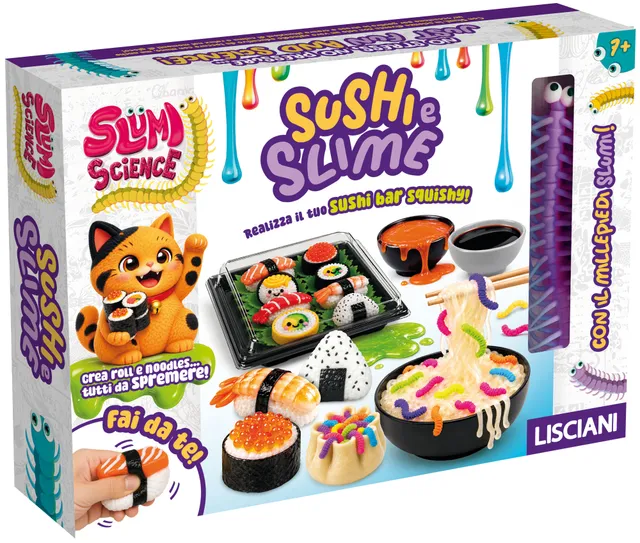lisciani-slumi-science-sushi-e-slime-laboratoire-squish image 1