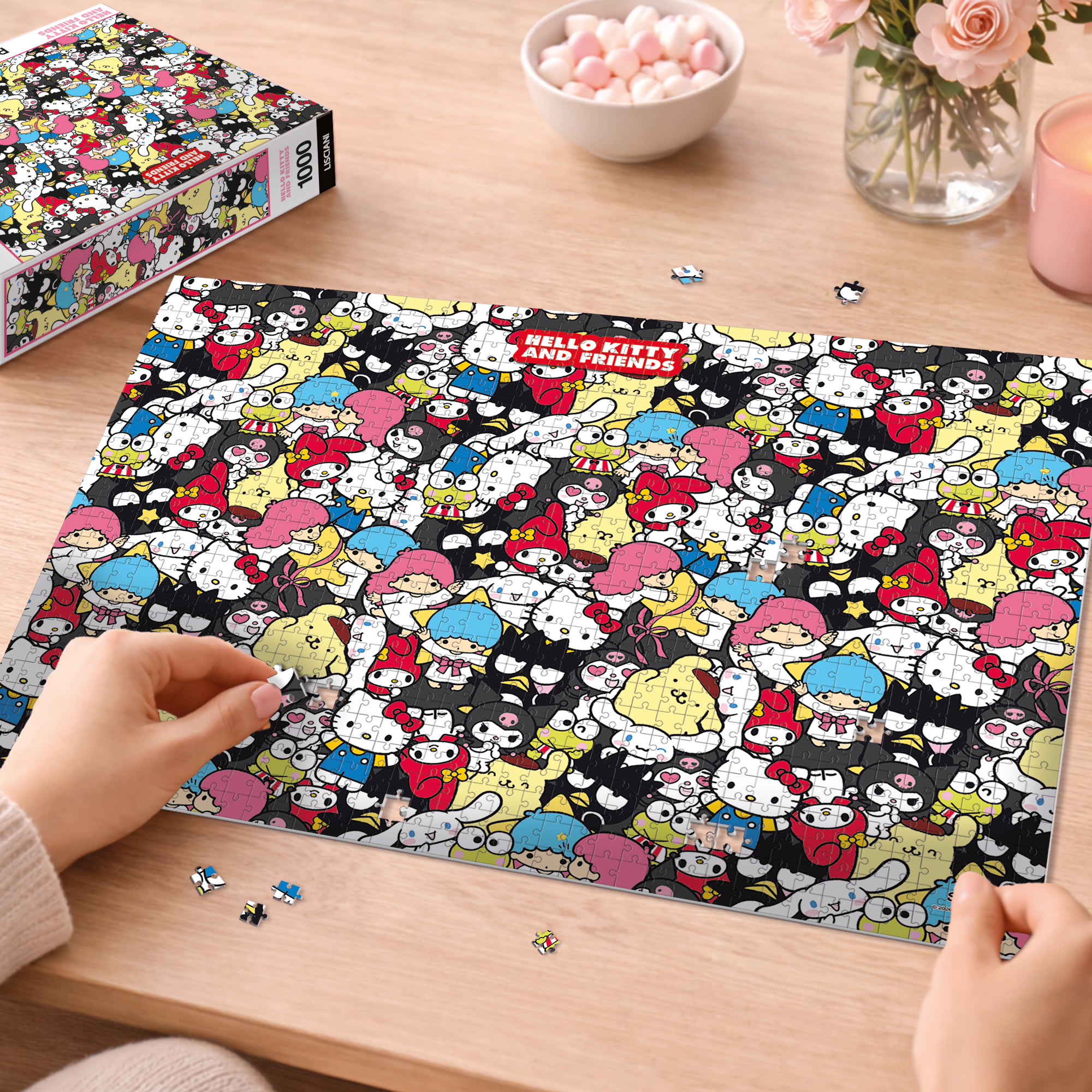 lisciani-puzzle-hello-kitty-and-friends-1000-pi-ces image 5