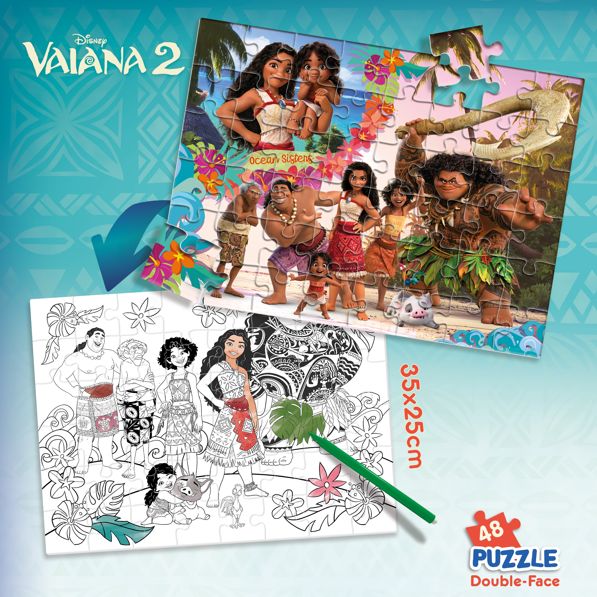 lisciani-disney-puzzle-double-face-m-plus-48-vaiana-oceania-2 image 4