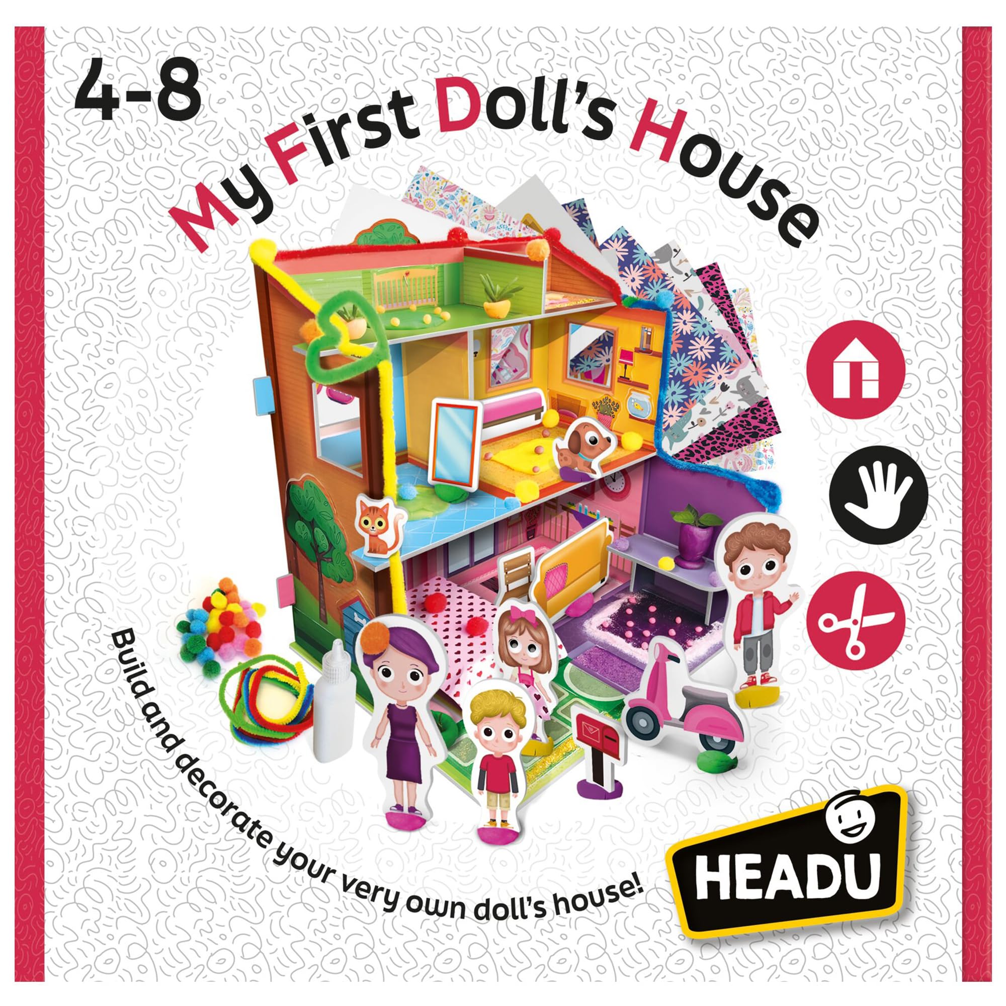 headu-my-first-doll-s-house-maison-de-poup-e-3d-cr-ative-4-8-ans image 7
