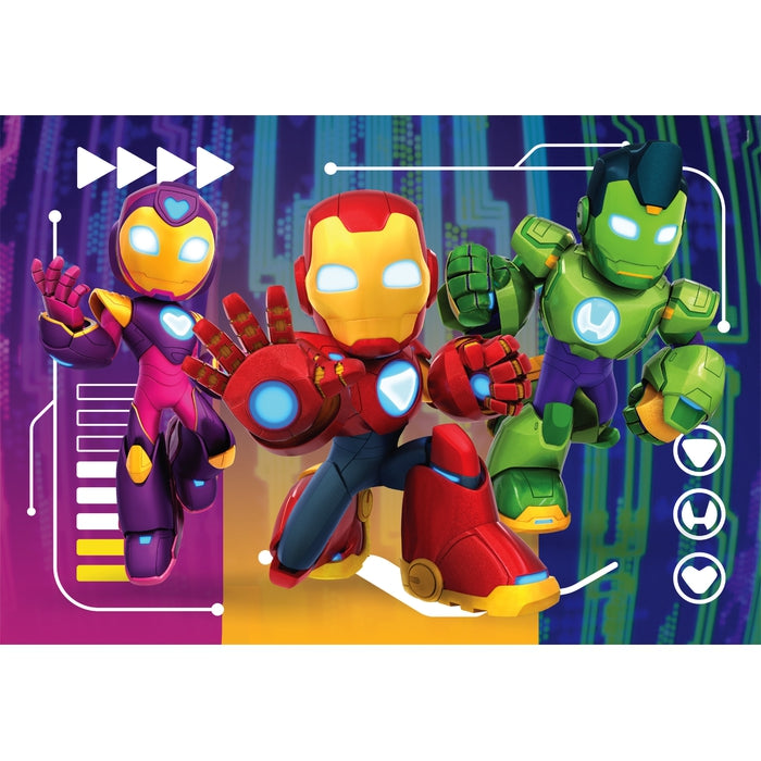 clementoni-iron-man-and-his-awesome-friends-puzzle-60-pi-ces-33-5x23-5-cm image 2