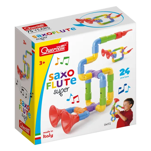 quercetti-super-saxoflute-24-pi-ces-jeu-de-construction-musical-3-6-ans image 1