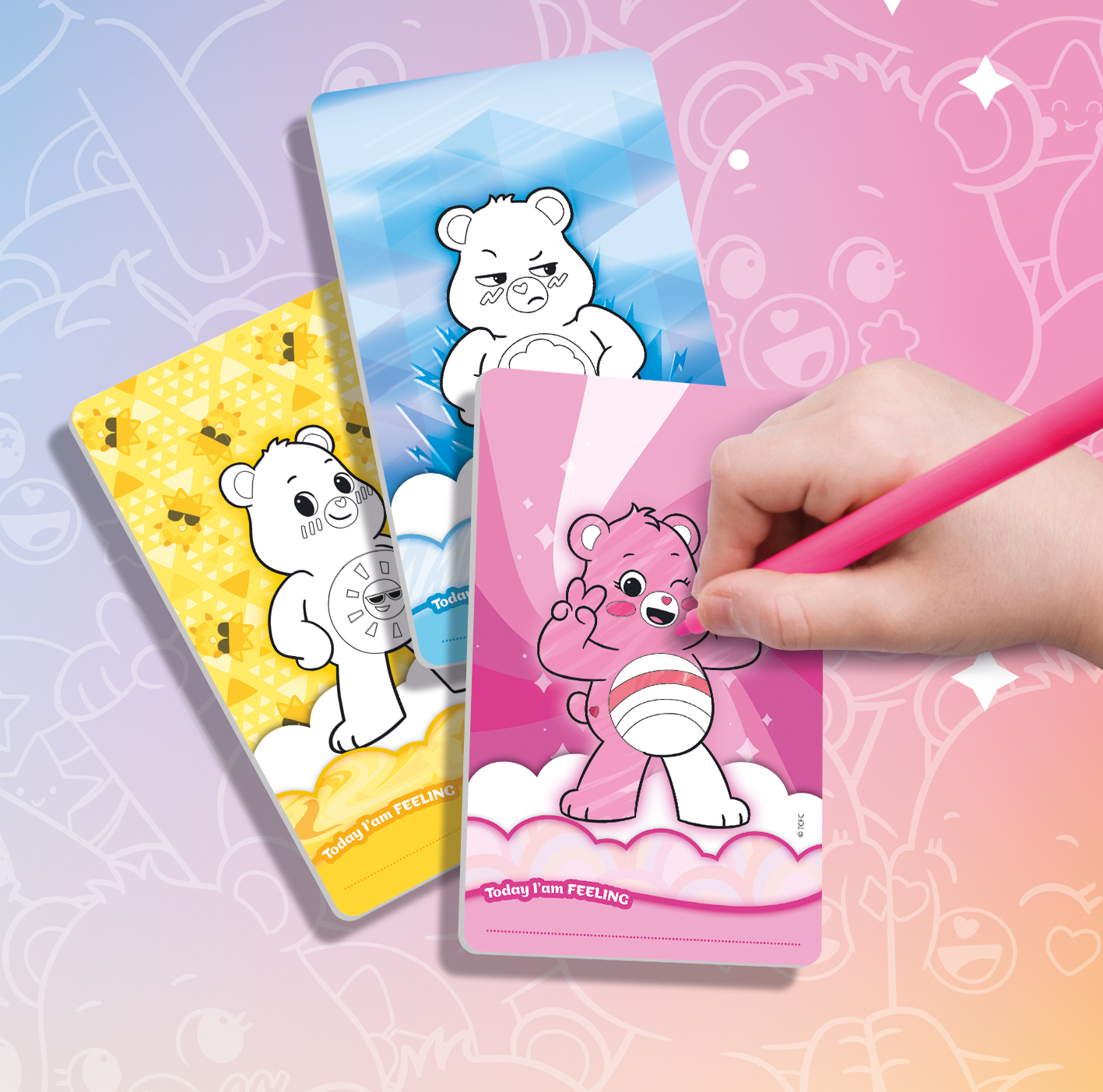 lisciani-care-bears-journal-intime-secret-my-secret-diary-motions image 4