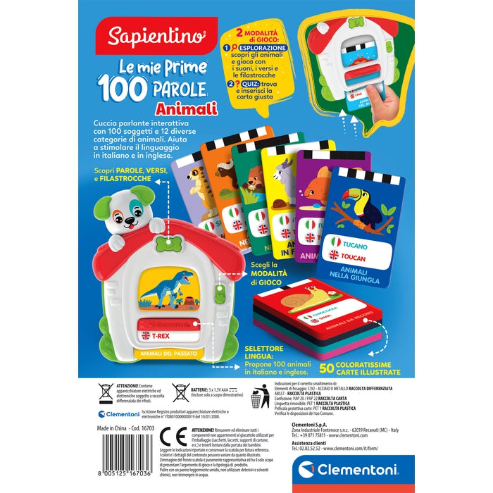 clementoni-sapientino-mes-100-premiers-mots-animaux-console-parlante-interactive image 6