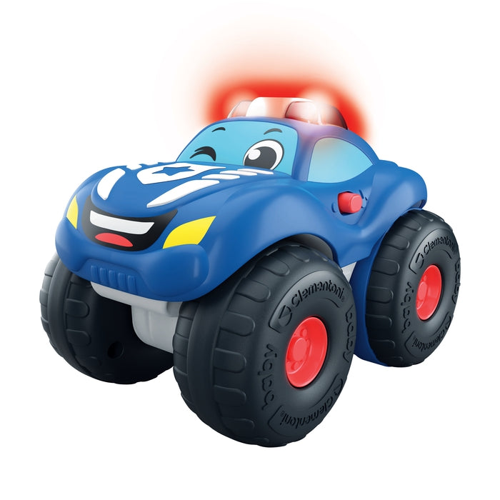 baby-clementoni-voiture-de-police-pull-back-sonore-et-lumineuse image 1