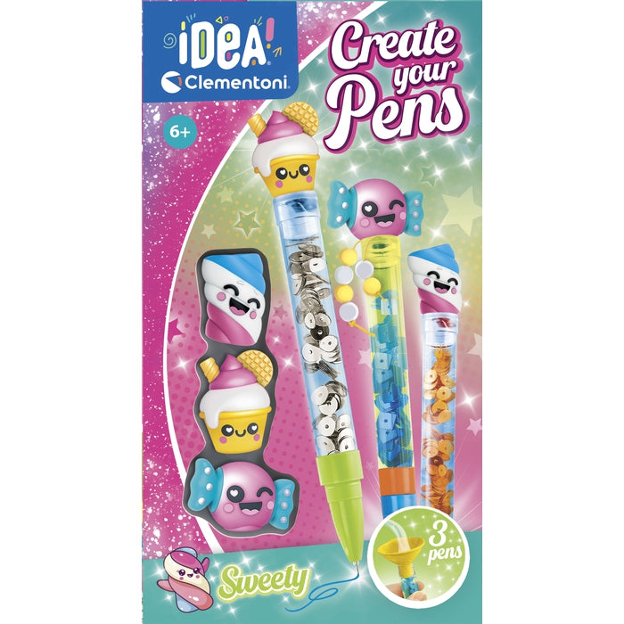 clementoni-idea-create-your-pens-sweety-kit-3-stylos image 7