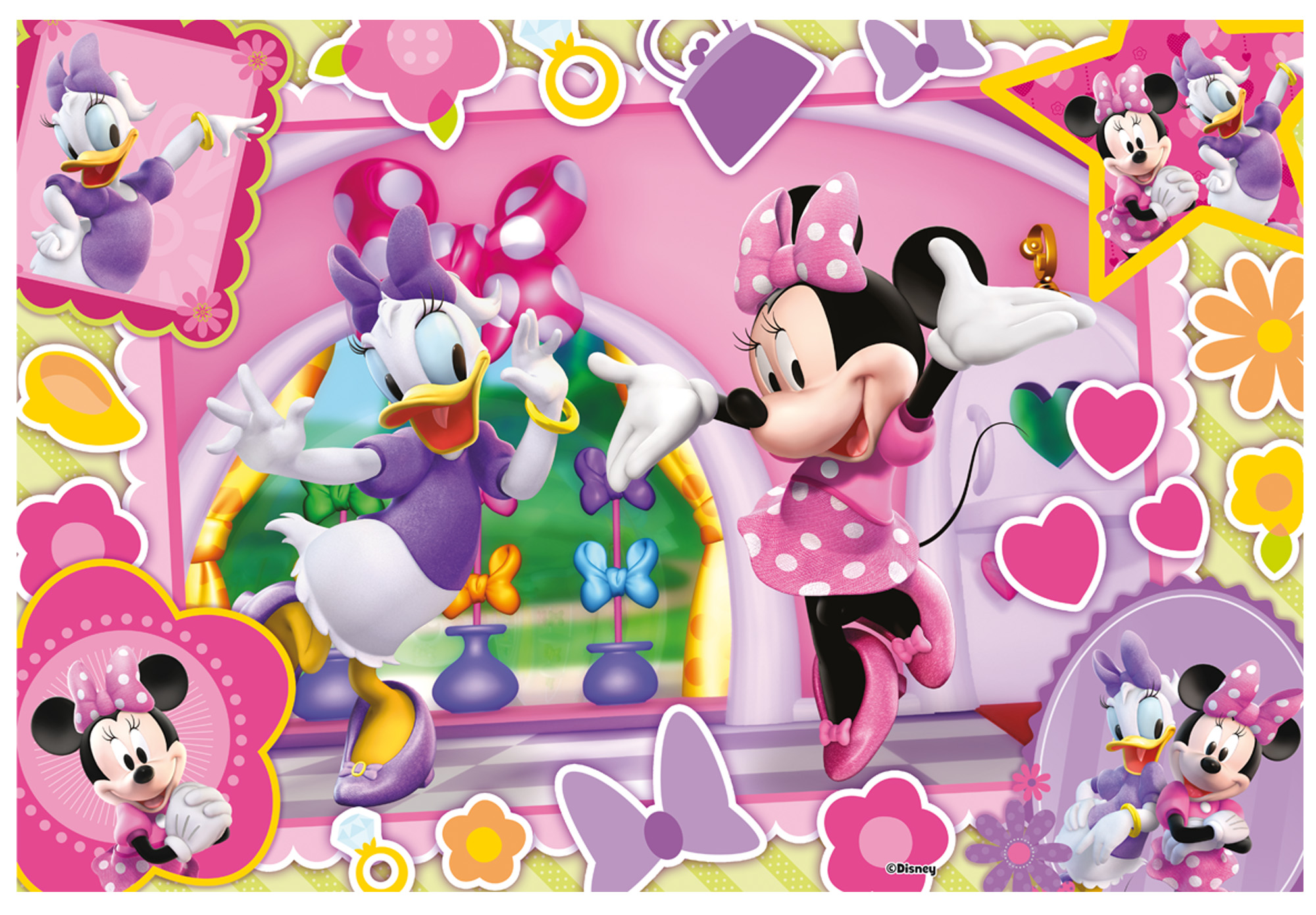 lisciani-disney-puzzle-double-face-plus-60-minnie image 2