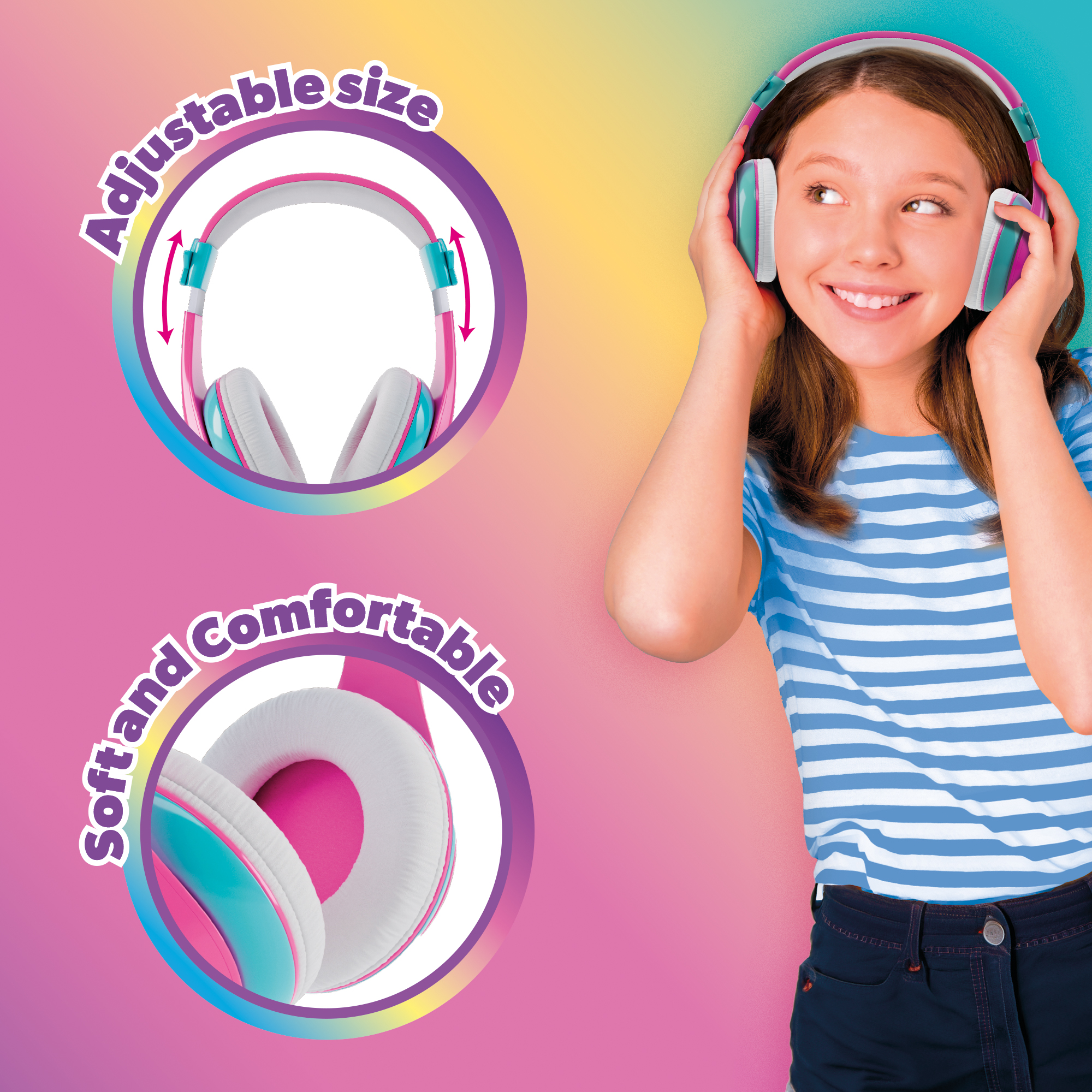 lisciani-barbie-fashion-casque-bluetooth-enfant image 3
