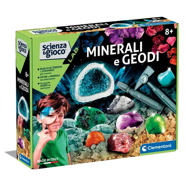 clementoni-scienza-e-gioco-lab-kit-minerali-e-geodi image 1