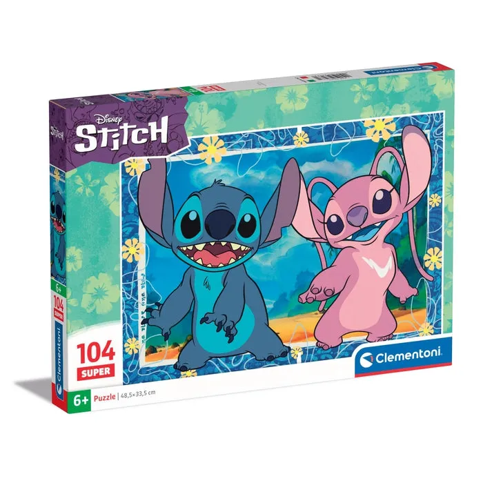 clementoni-puzzle-stitch-104-pi-ces-48-5-x-33-5-cm-disney image 1