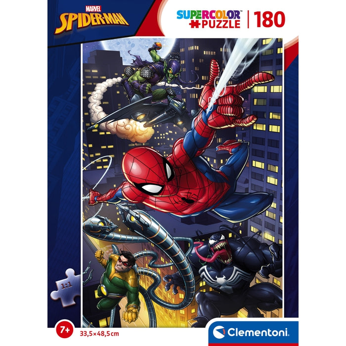 clementoni-puzzle-marvel-spider-man-180-pi-ces-48-5-x-33-5-cm image 4