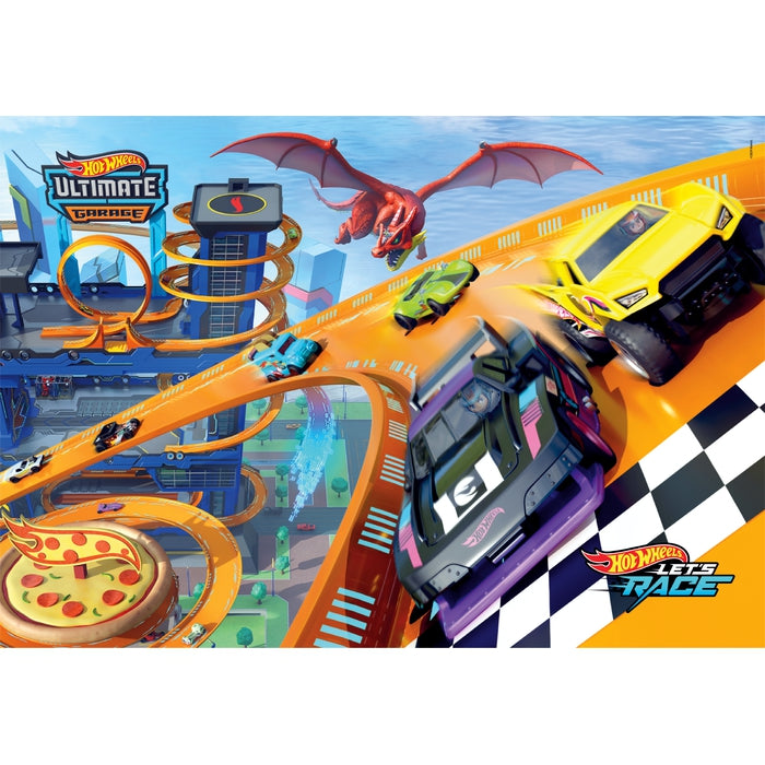 clementoni-puzzle-hot-wheels-104-pi-ces-37-9-x-26-9-cm image 2