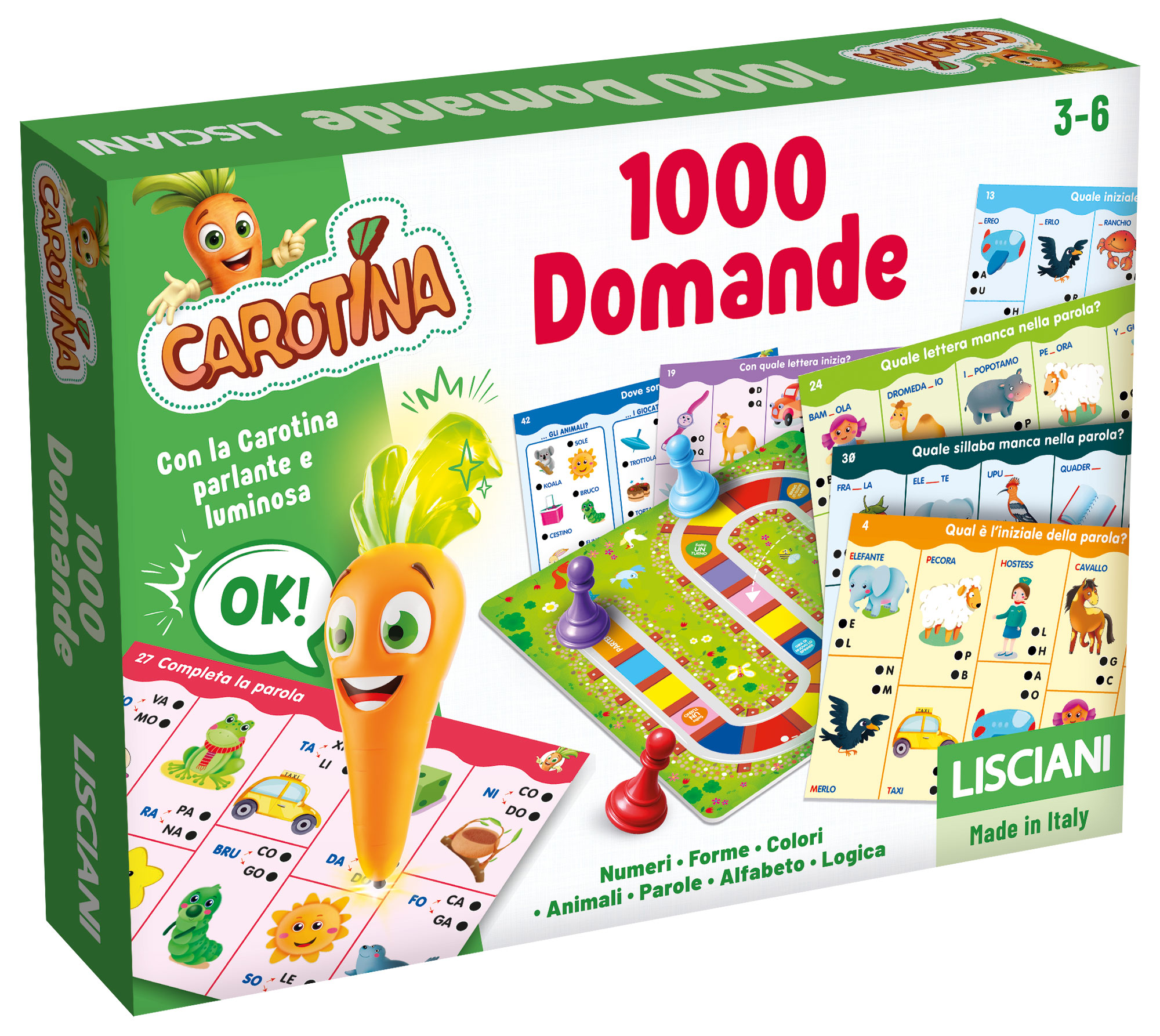 lisciani-carotina-penna-parlante-1000-domande-jeu-ducatif-interactif image 1