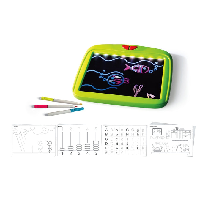 clementoni-sapientino-lavagna-scrivi-e-impara-ardoise-lumineuse-led image 3