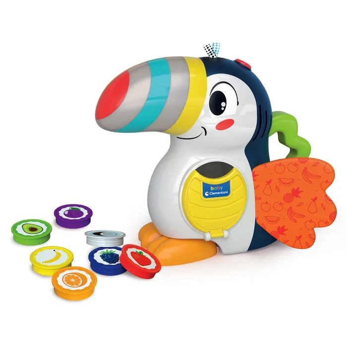 clementoni-baby-clementoni-giuliano-le-toucan-fruits-et-couleurs-parlant image 1