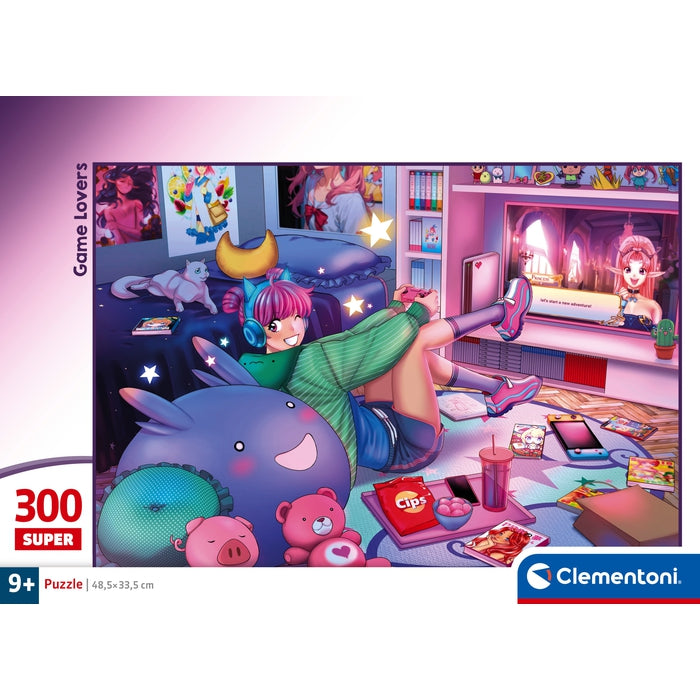 clementoni-game-lovers-puzzle-300-pi-ces-puzzle-illustration-48-5x33-5-cm image 4