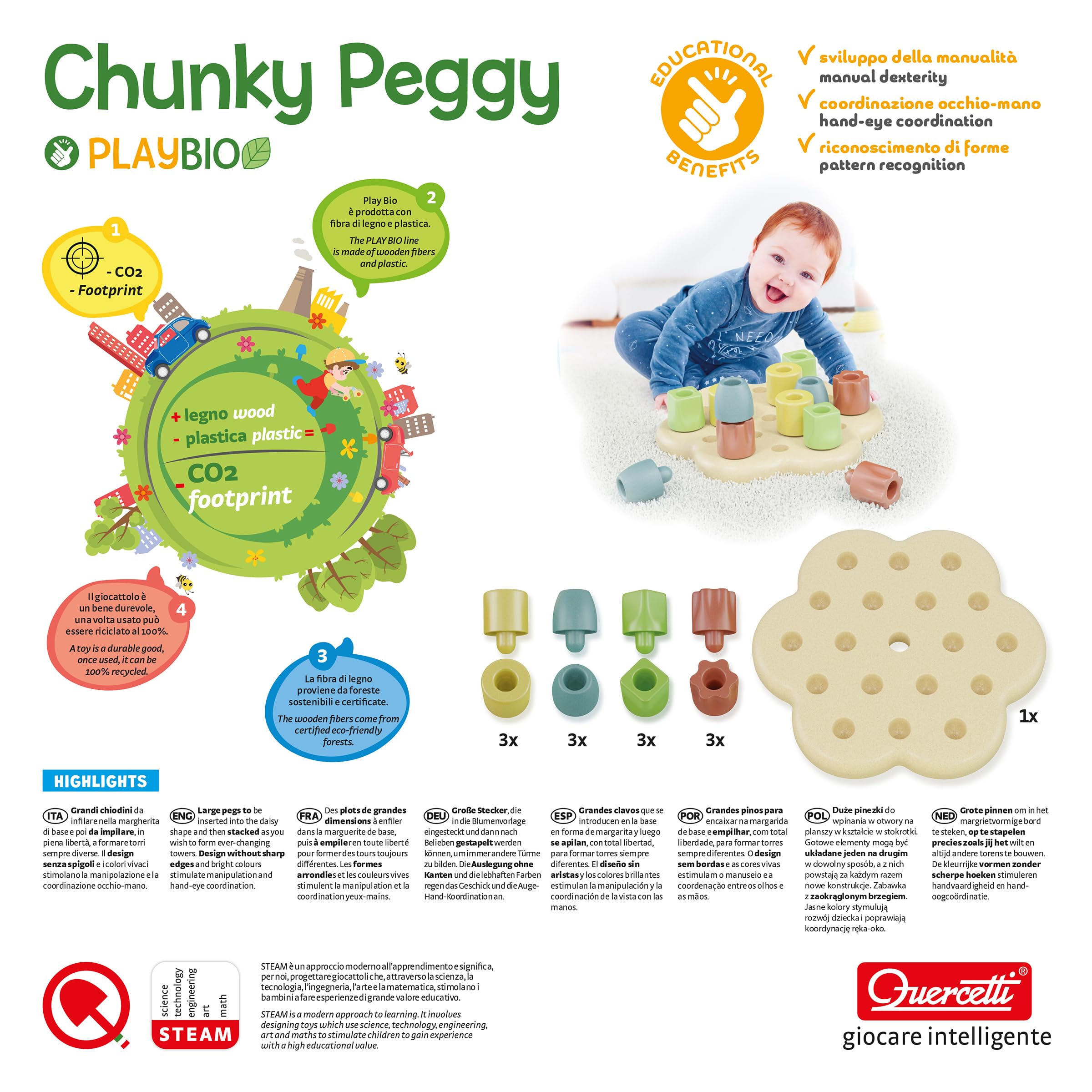 quercetti-chunky-peggy-play-bio-jeu-de-construction-bio-premier-ge-1-4-ans-12-gr image 6