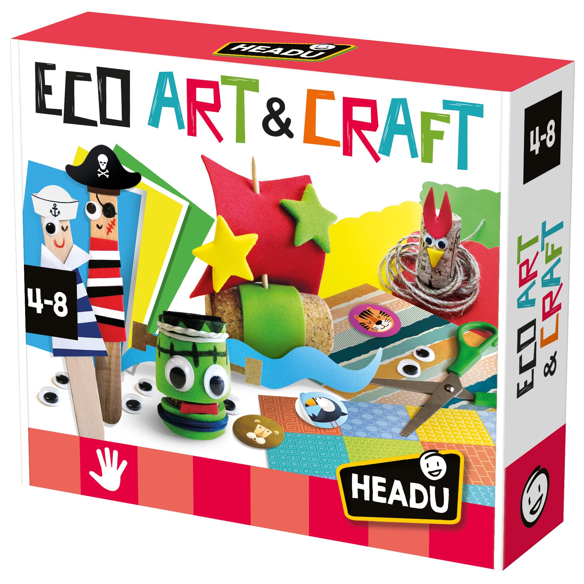 headu-eco-art-craft-kit-cr-atif-co-motricit-fine-4-8-ans image 1