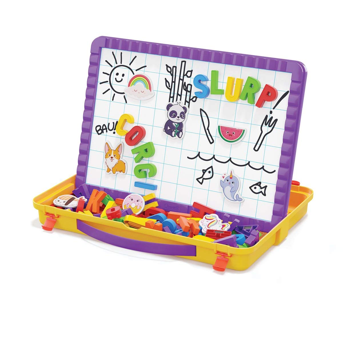 quercetti-5241-tableau-magn-tique-lettres-grand-tableau-avec-mallette image 6