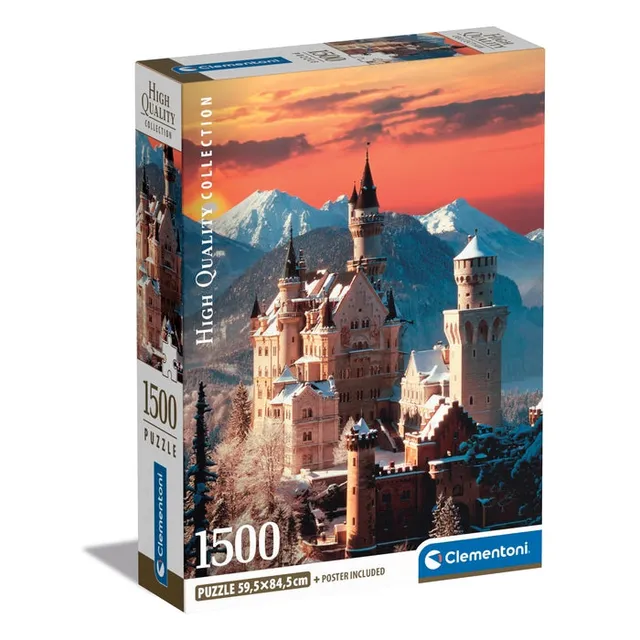 clementoni-collection-puzzle-1500-pi-ces-neuschwanstein-59-2-x-84-3-cm image 1