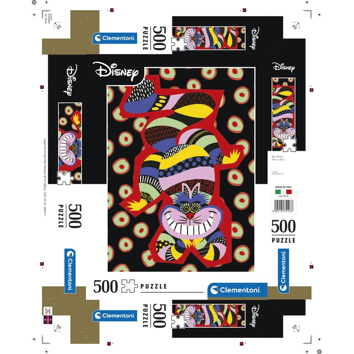 clementoni-puzzle-disney-le-chat-du-cheshire-500-pi-ces-49-x-36-cm image 4