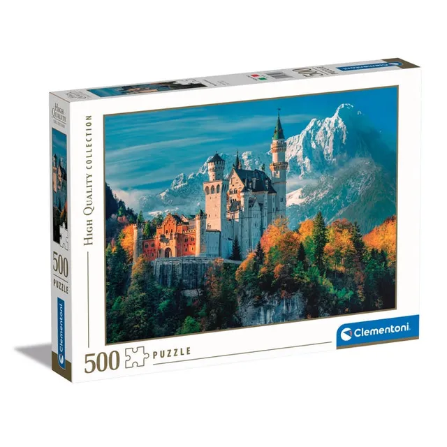 clementoni-neuschwanstein-castle-puzzle-500-pi-ces image 1
