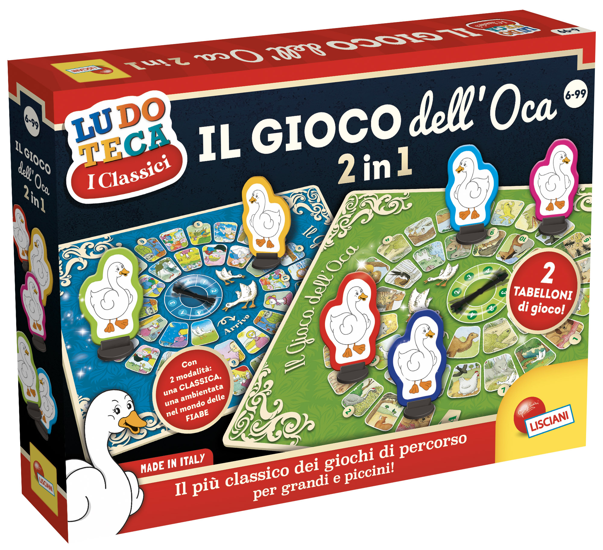 lisciani-ludoteca-il-gioco-dell-oca-2-in-1-jeu-de-l-oie-double-face image 1