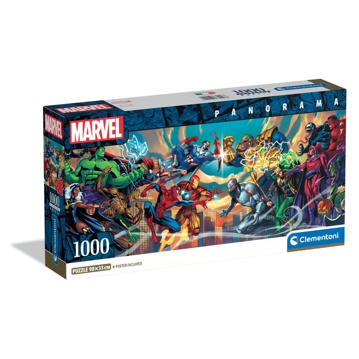 clementoni-marvel-heroes-vs-villains-puzzle-1000-pi-ces image 1