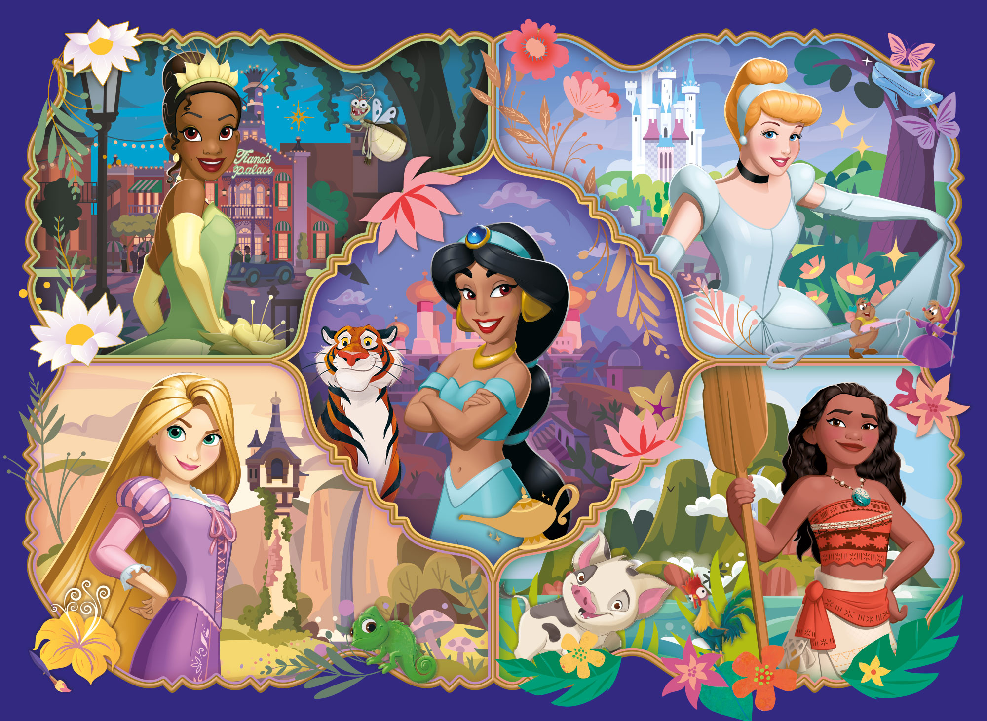 lisciani-disney-eco-puzzle-mini-double-face-24-princess image 2