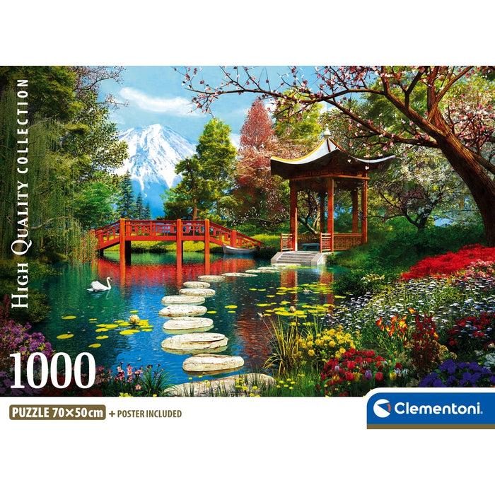 clementoni-collection-puzzle-1000-pi-ces-fuji-garden-70-x-50-cm image 4
