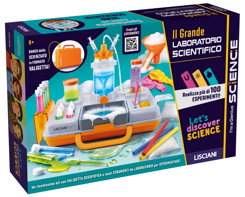 lisciani-i-m-a-genius-le-grand-laboratoire-scientifique-100-exp-riences image 1