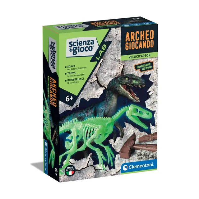 clementoni-science-play-lab-archeogiocando-velociraptor-avec-app-ra image 1