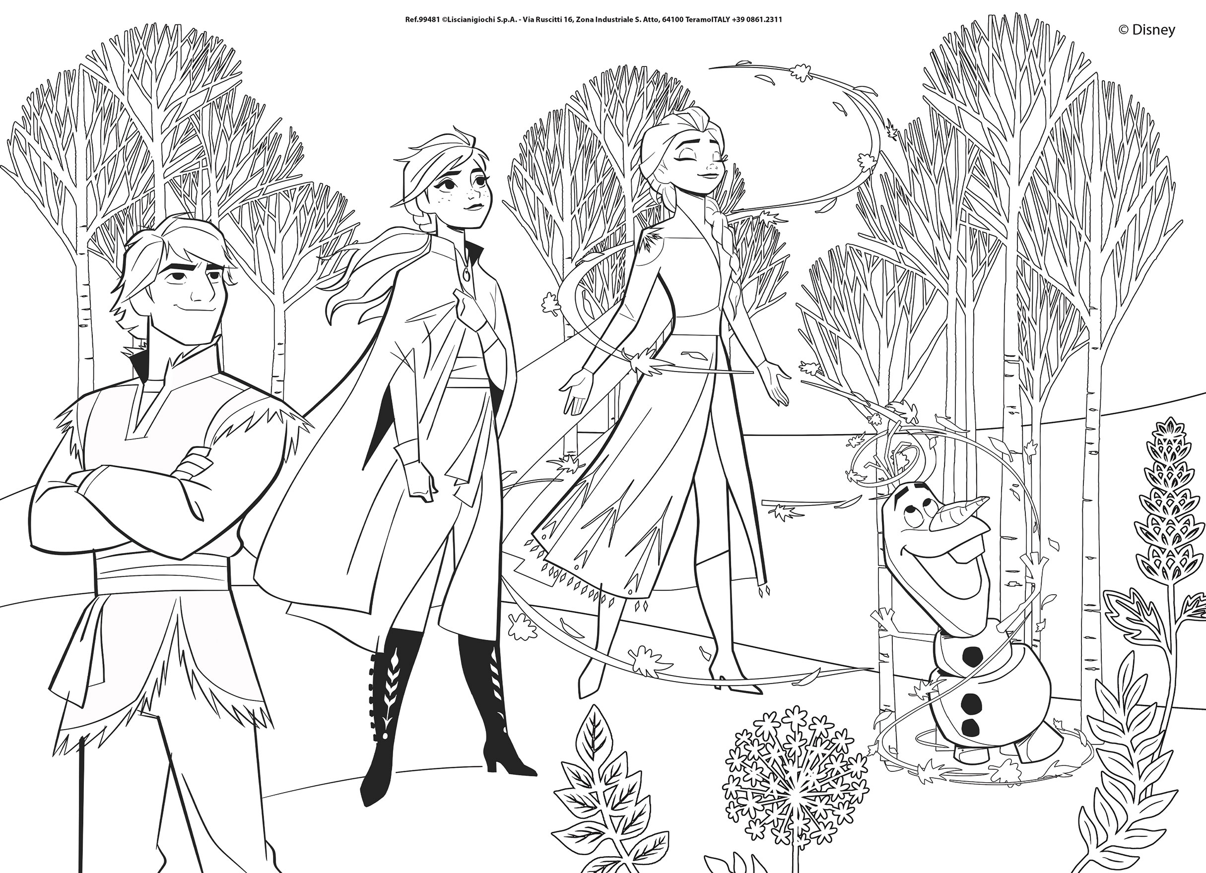 lisciani-disney-puzzle-df-m-plus-24-frozen-puzzle-coloriage image 3